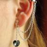 Záušnice swarovski II.