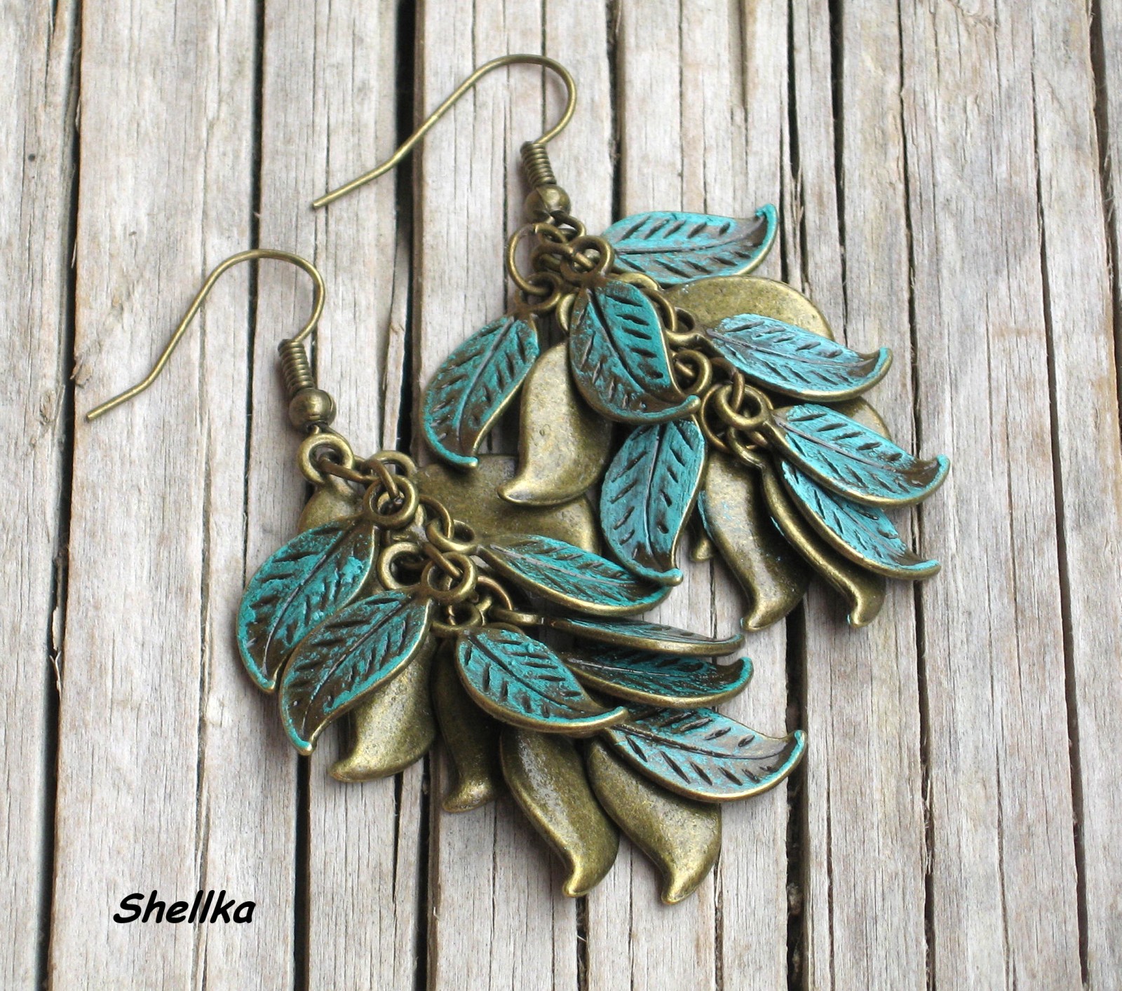 Náušnice ,,LISTY,,