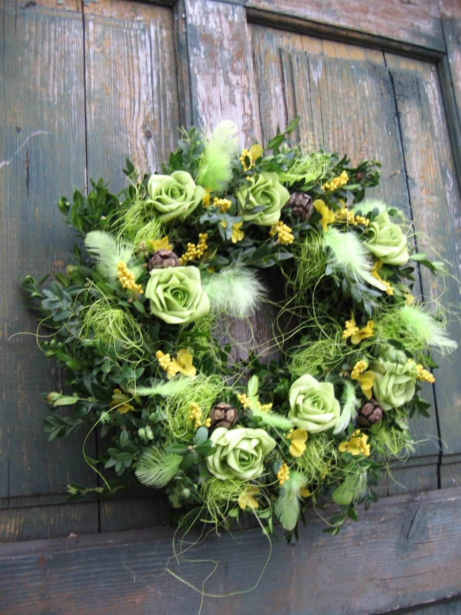 věnec jarní-zelený