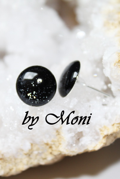 Ťupky - černé třpytky