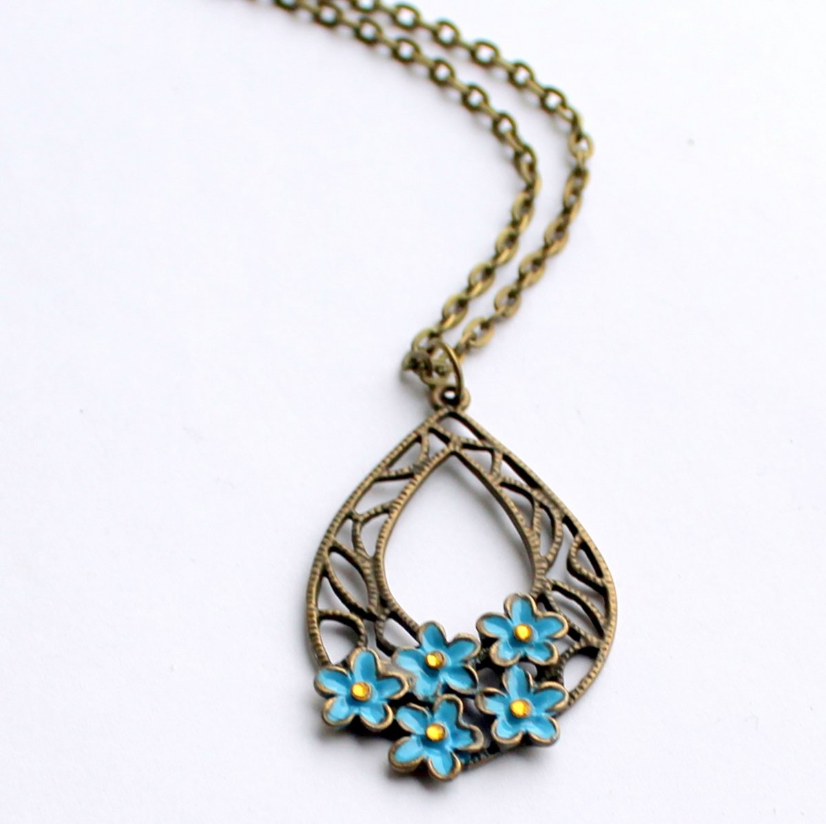 Pomněnky - náhrdelník