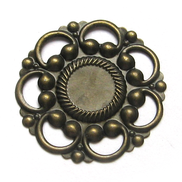 Lůžko okrasné - antik bronze