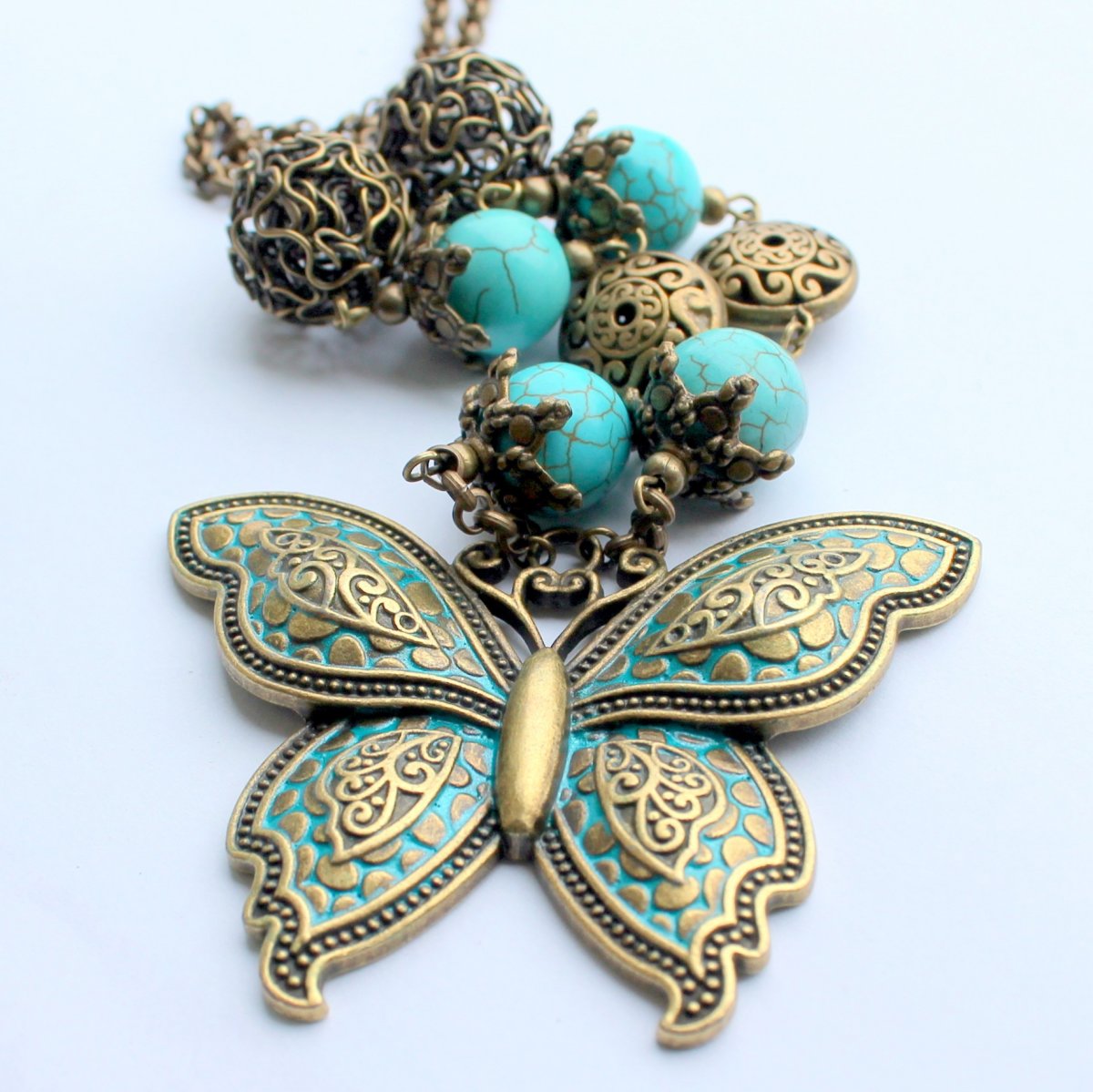 Motýlení - náhrdelník