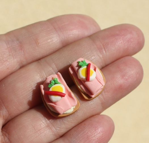 chlebíčky .. pecičky