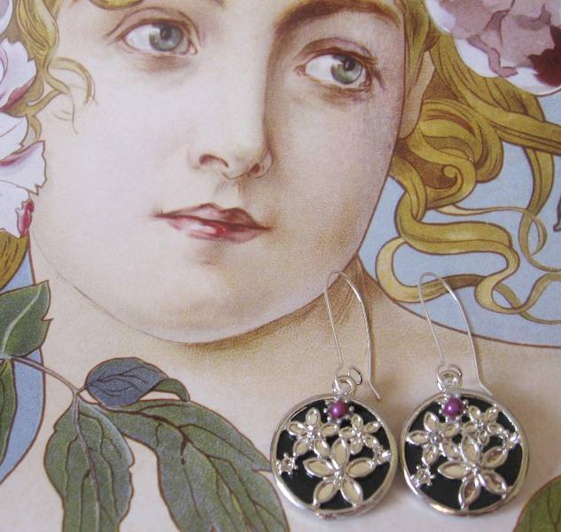 náušnice noční perla...