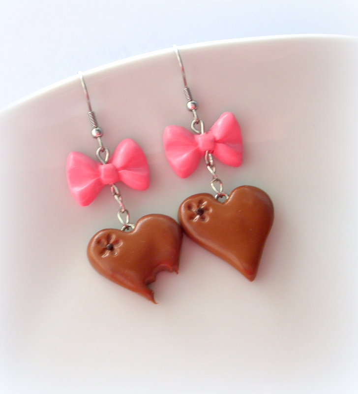 Čokoládová srdíčka - mléčná