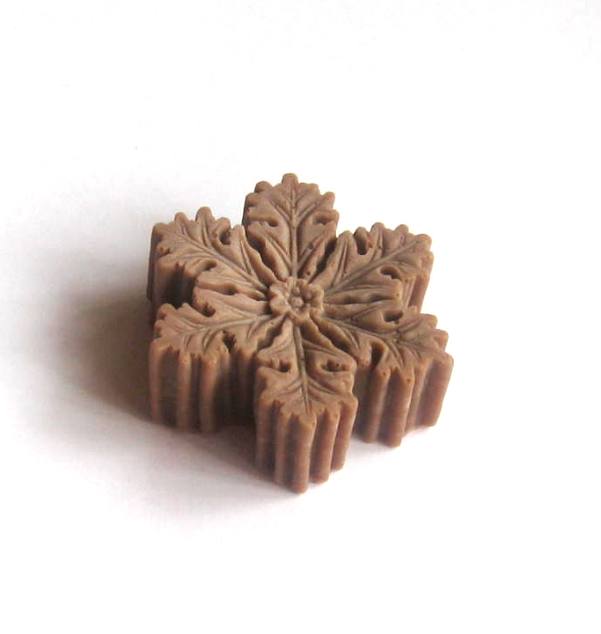 mýdlová hvězda čokoládová