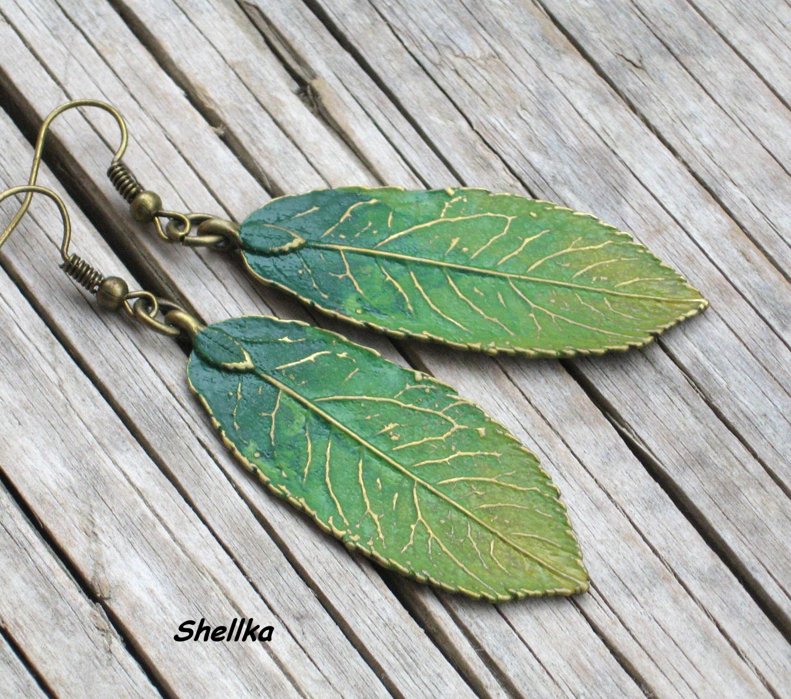 Náušnice ,,LISTY,,