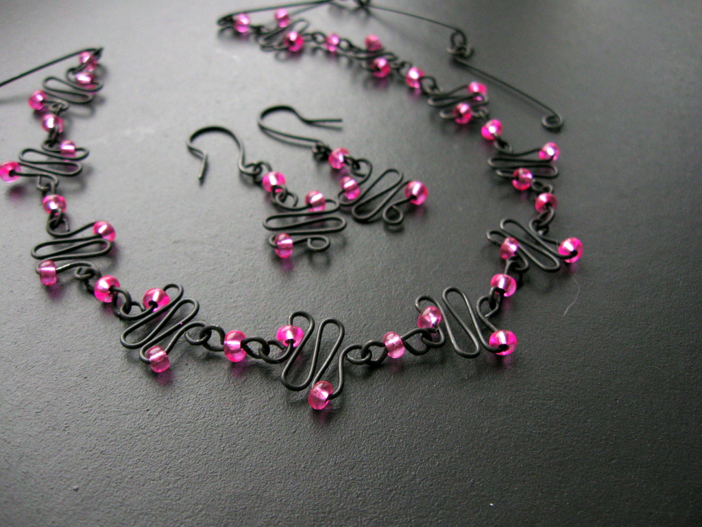 Sladce růžové vlnění