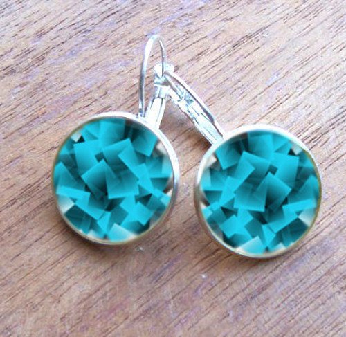 Náušnice z pryskyřice