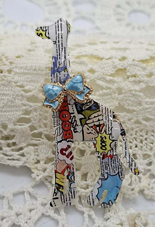 Zvířecí motivy - Žirafa 09