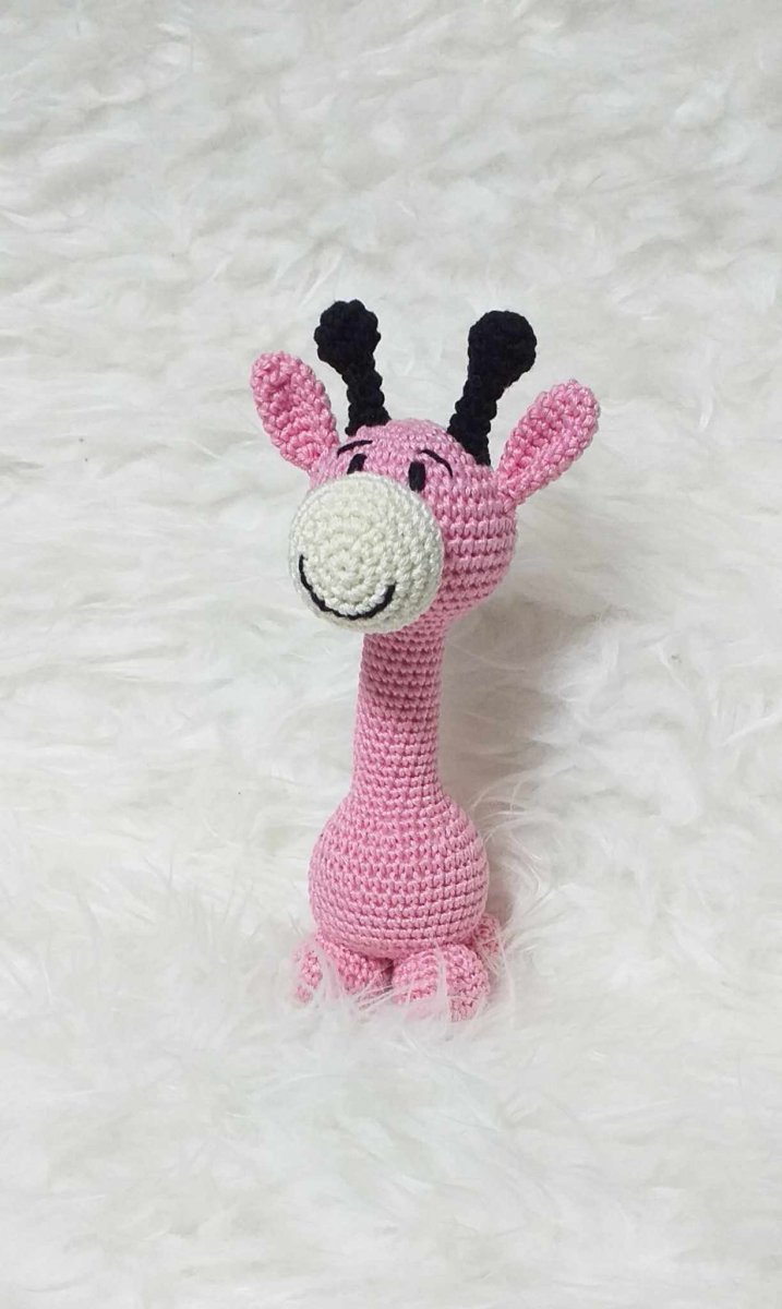 Žirafa Amálka růžová