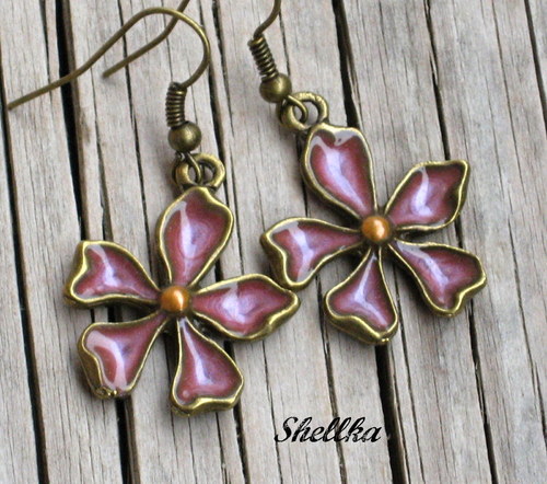 Náušnice,,MEADOW FLOWERS,, V.