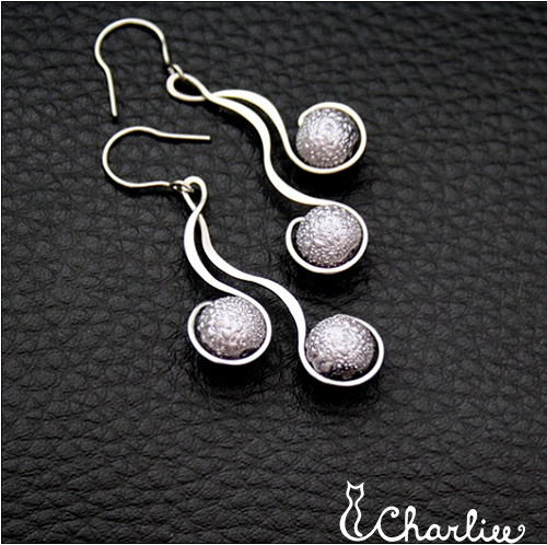 Tepané spirály - kratší - hypoalergenní chirurgická ocel