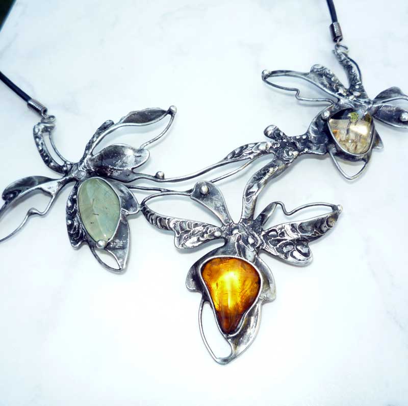 Krásy podzimu - náhrdelník