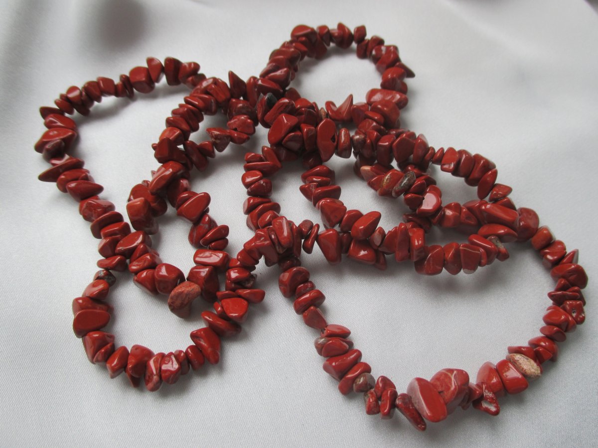 Červený jaspis - 90 cm