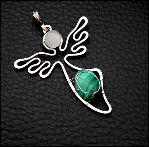 ANDĚL-MALACHIT+ULEXIT- tepaný- hypoalergenní