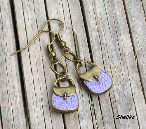 Náušnice kabelkové:)