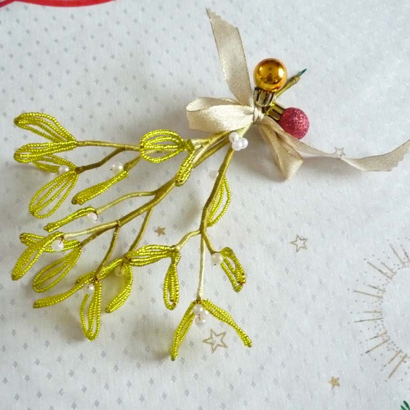 Jmelí žlutozelené - korálkové