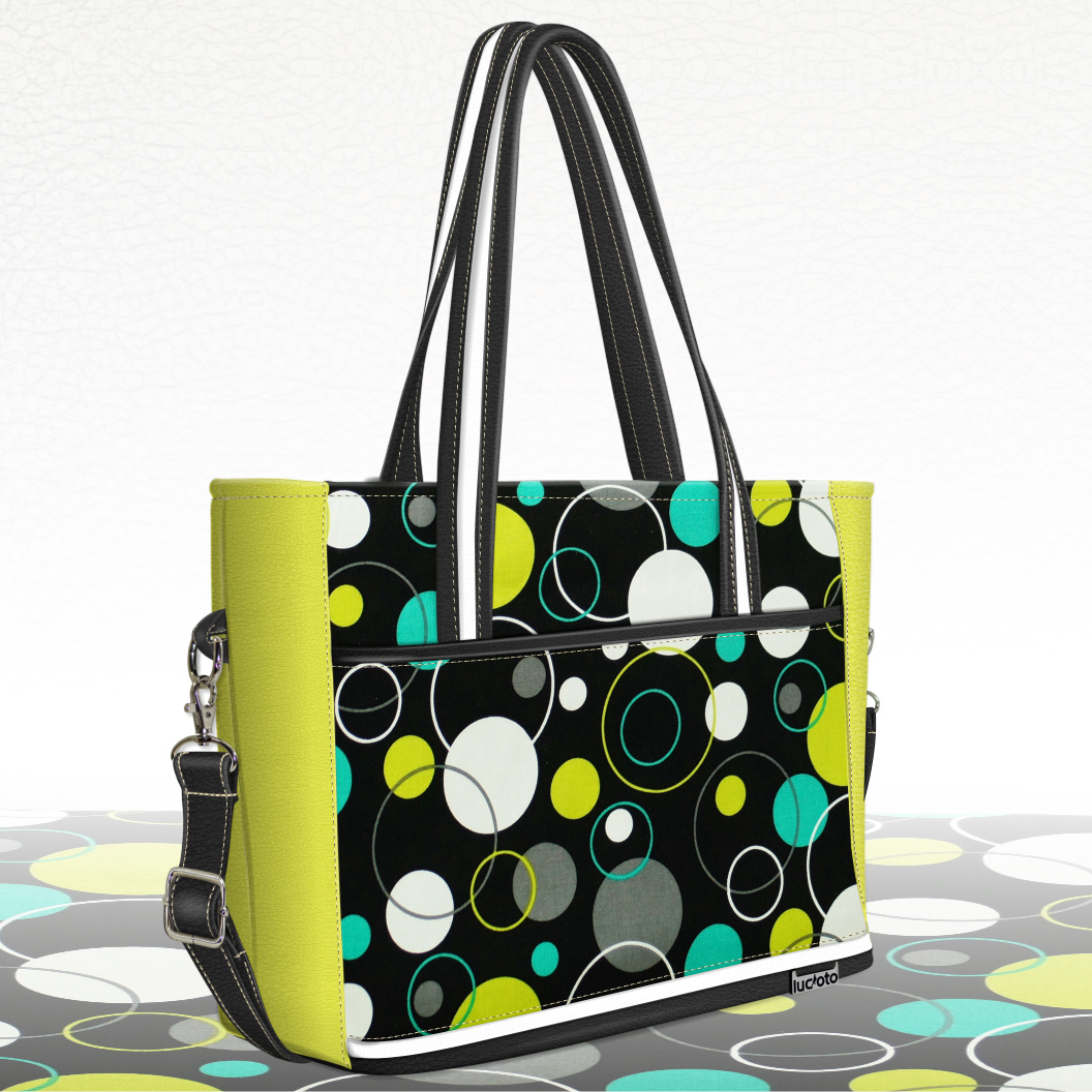 Joli One Circle black and lime  