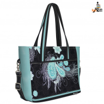 Joli Spirit black and turquoise