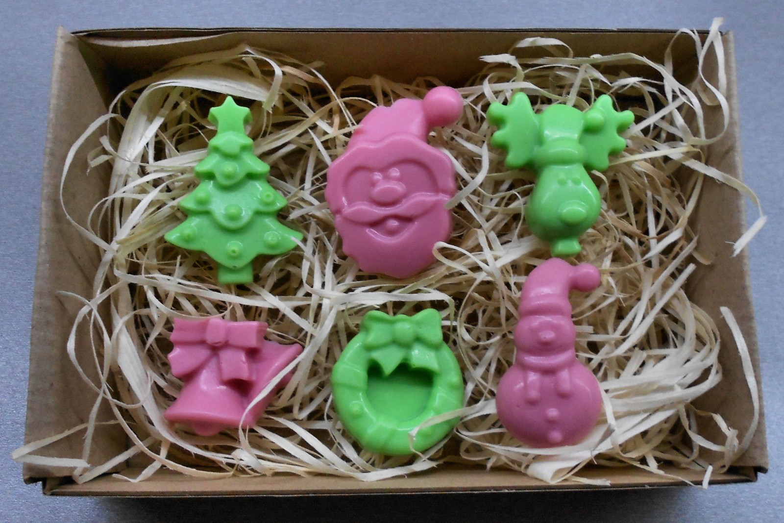 Vánoční dárkový set mýdel