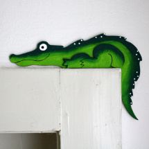 Krokodýl - hlídač dveří, pravý
