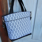 Kabelka černobílá