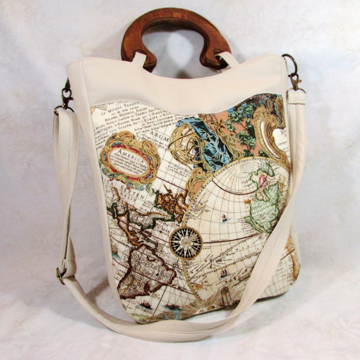 kabelka -mapa světa no.2