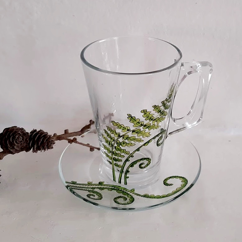  V kapradí - ruční malba