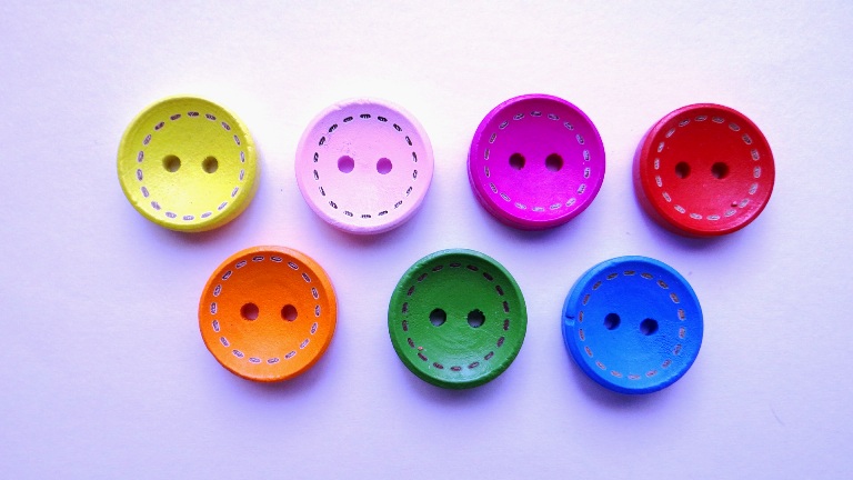 knoflík kulatý steh  5ks  KND0012