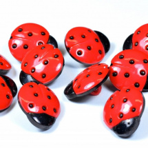 Plastový knoflík - 2 kusy.