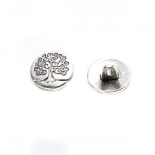 Kovový knoflík 15 mm (2ks)