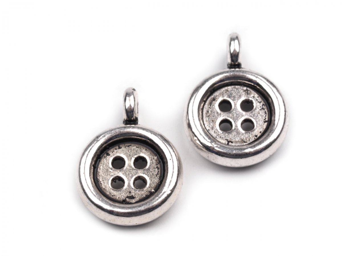 Přívěsek KNOFLÍK 2ks