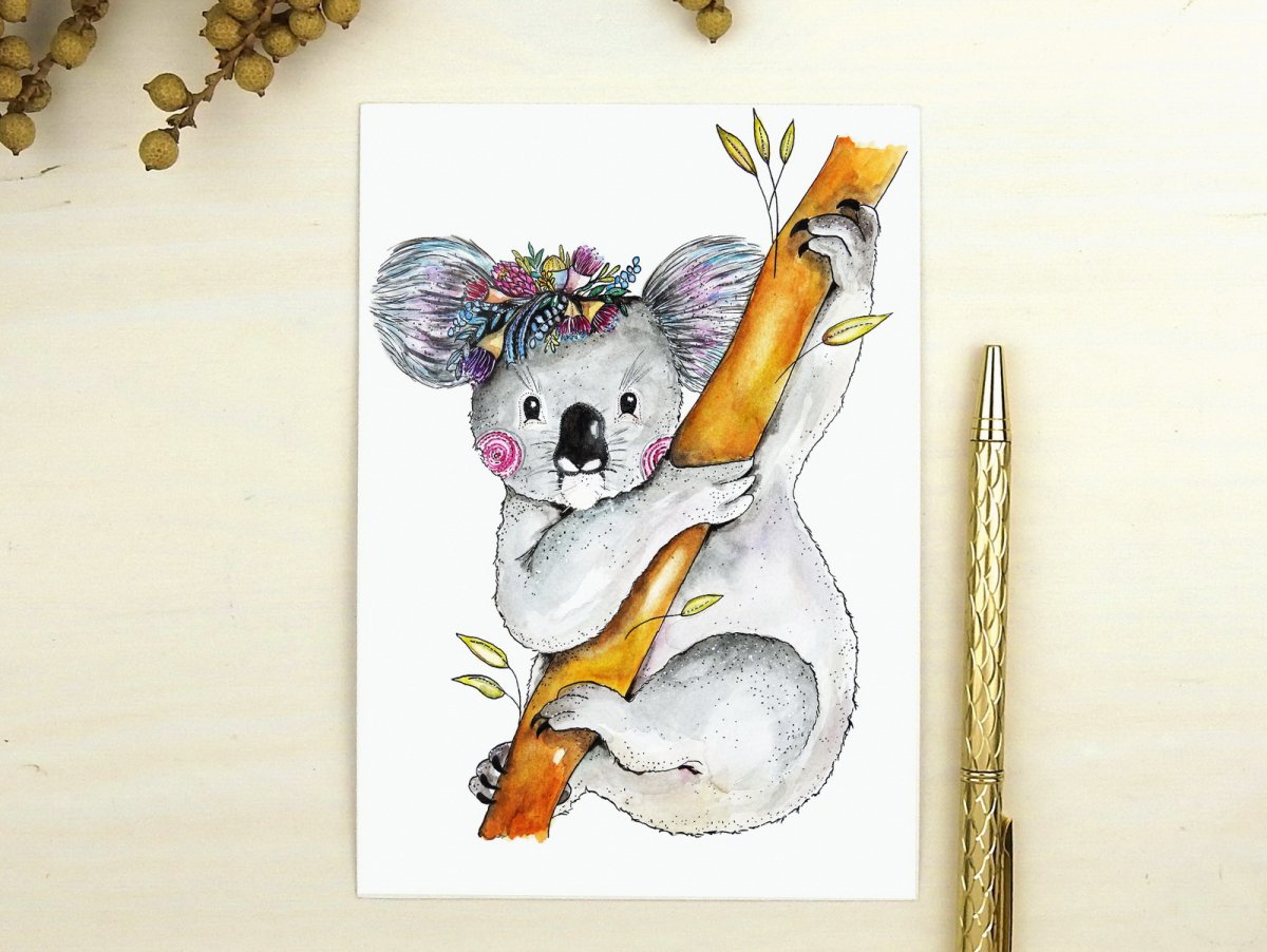 Pohlednice koala