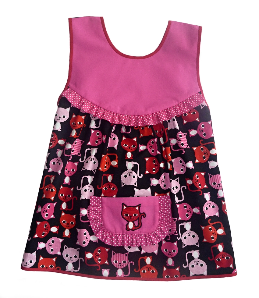 Zástěrka s kočičkami