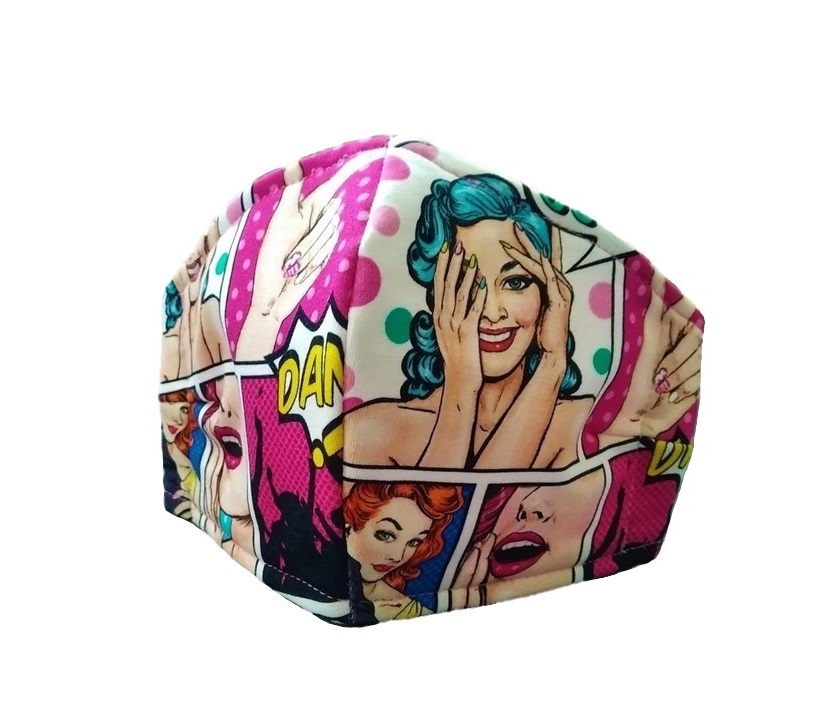 Rouška dámská - komiks I.