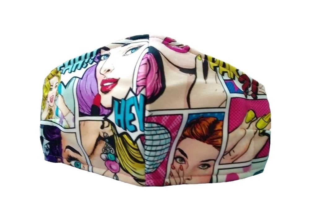 Rouška dámská - komiks III.