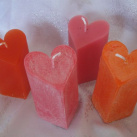 Voňavé srdce - Svíčka