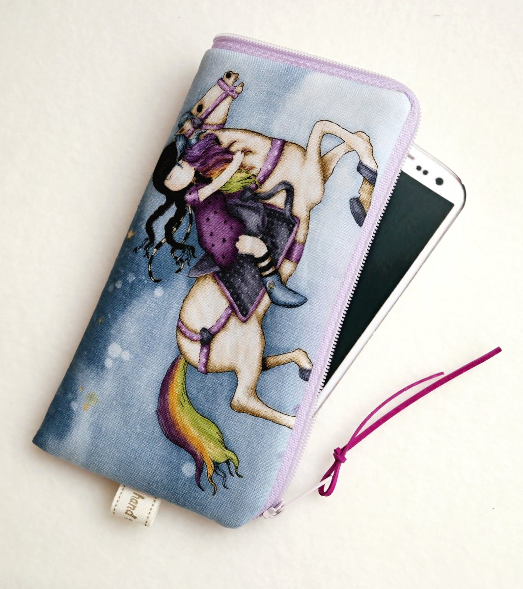 HOLČIČKA S KONÍKEM - obal na mobil