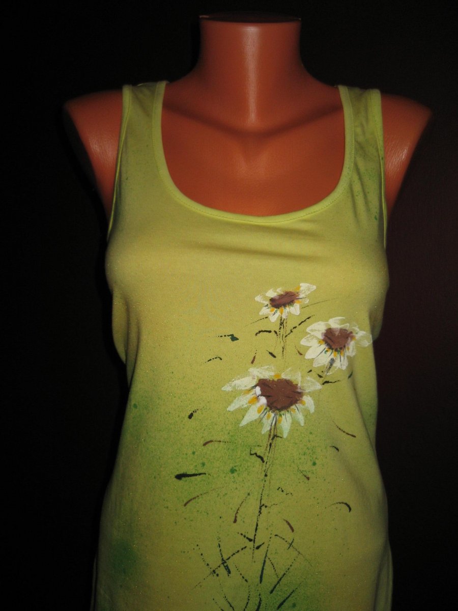 Žlutozelené tílko