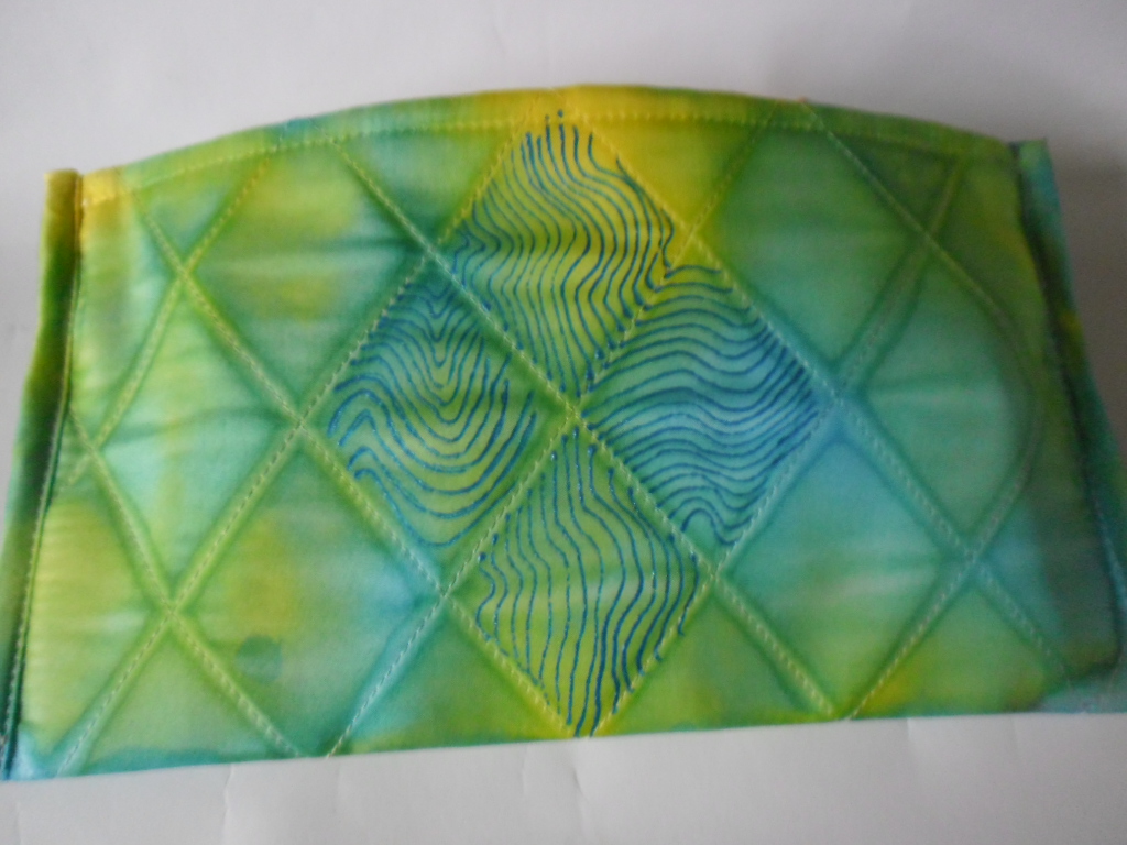 Jásavé zelené kosmetické pouzdro