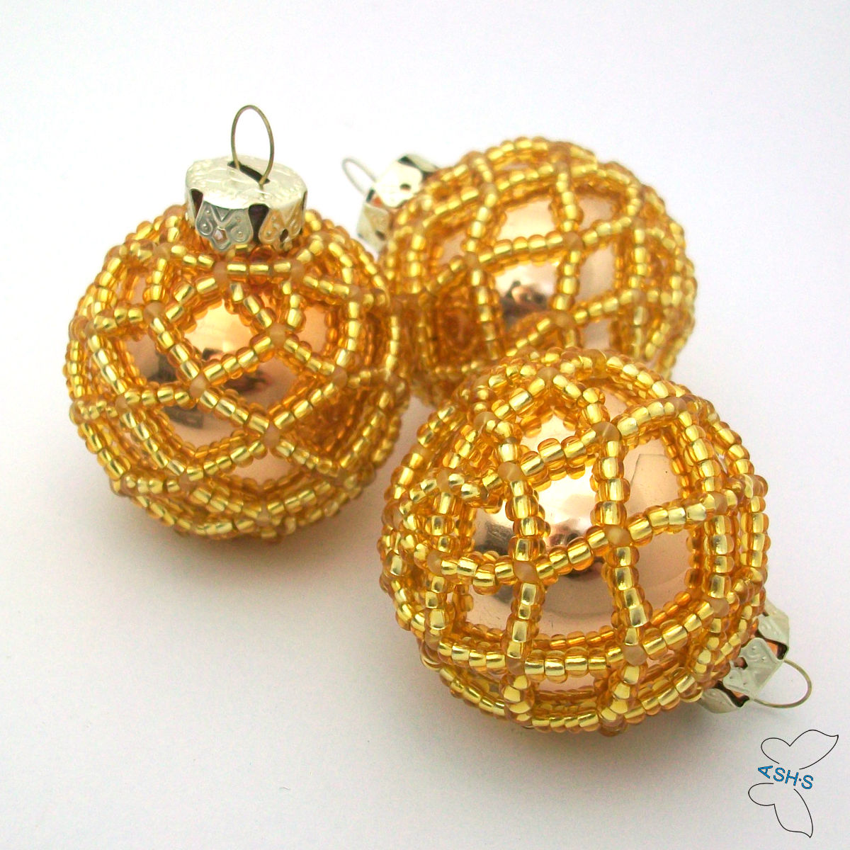 Vánoční koule zlaté II