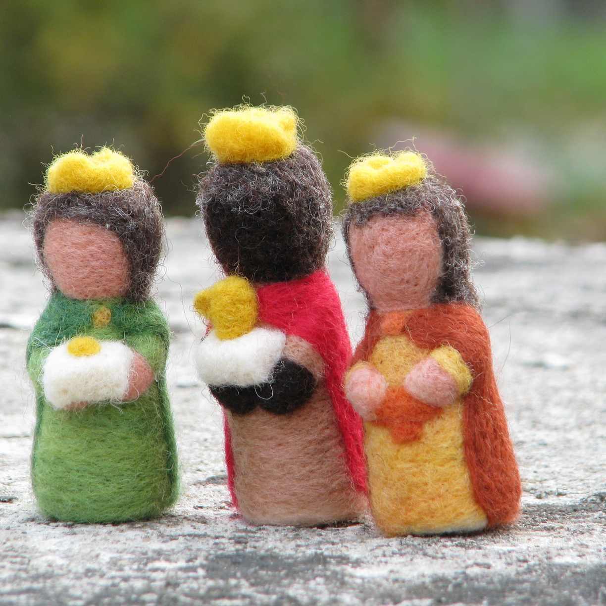 Tři králové - doplnění Betlému