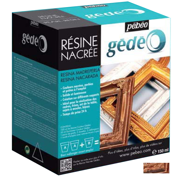 Perleťová pryskyřice - měděná