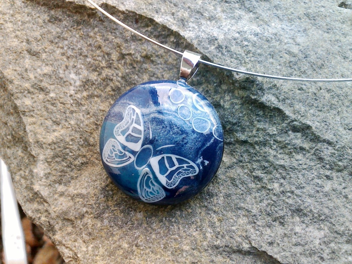 Motýl - náhrdelník