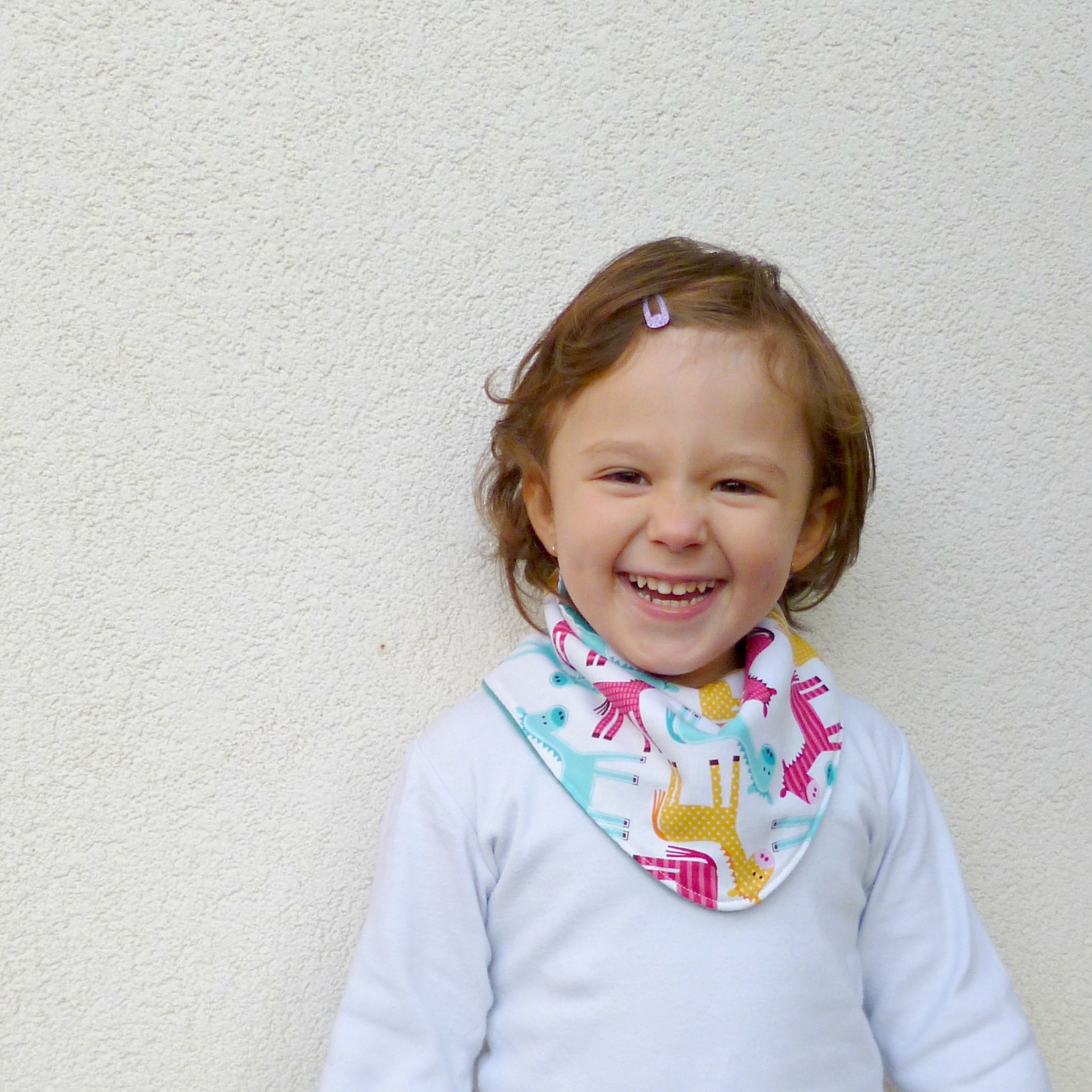 Nákrčník koníci - tyrkysový fleece 