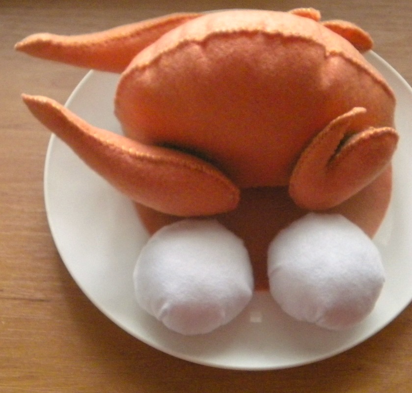 KUŘE S RÝŽÍ - šité jídlo do kuchyňky