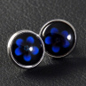 Puzetky "Květiny IV." rhodium