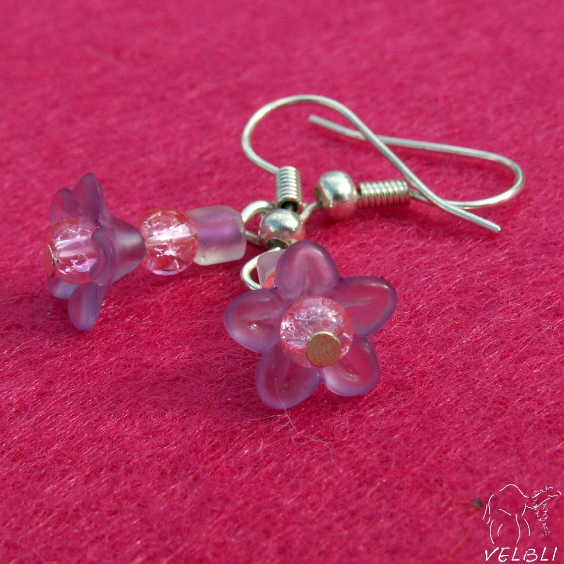 Fialovorůžové květy